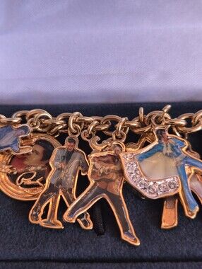 AMAZING Elvis Charm Bracelet